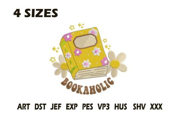 Bookaholic Embroidery Design Review