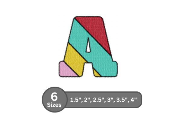 Candy Stripe Alphabet -a: A Designer’s Review for Personalized Gifts