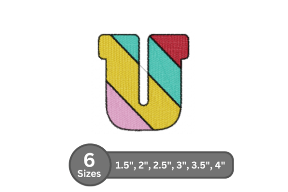 Candy Stripe Alphabet -U Review