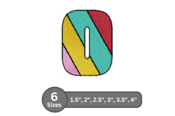 Candy Stripe Number -0 Embroidery Review