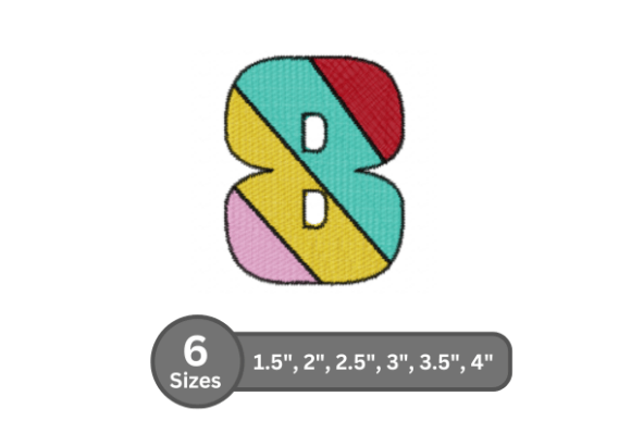 Candy Stripe Number - 8 Review