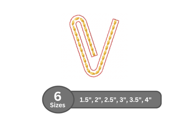 Rope Twist Alphabet - V Review for Holiday Designs