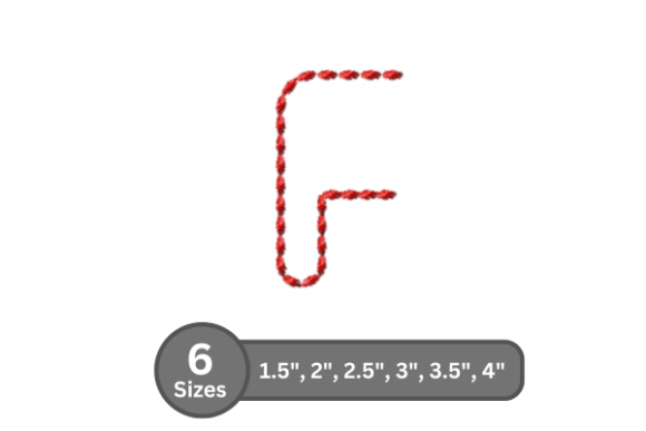 Soft Cord Alphabet -F Review