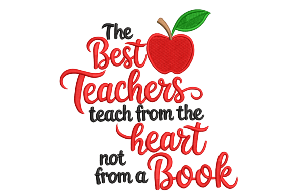 The Best Teachers Embroidery Review